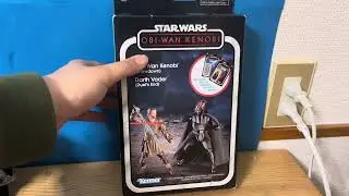 Star Wars action figure mail call Darth Vader and obiwan 2 pack vintage collection