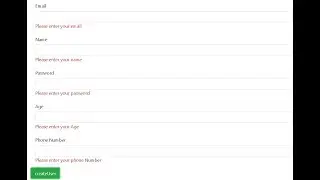 SpringRest+ Angular5 Server side Form Validation # 1 Back-End