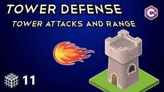 Unity Tower Defense: Tower Attacks and Range ♖ C# /11