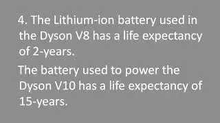 18 DIFFERENCE BETWEEN DYSON V8 AND V10