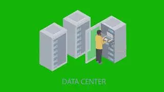 Data Center green screen