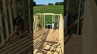 Installation of External and Internal Walls During Construction Using the Platform Method