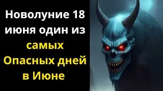Новолуние 18 июня один из самых Опасных дней в Июне   Что нельзя делать в этот день