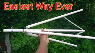 How To Make A Tripod || DIY- Tripod Using PVC Pipe 🙂