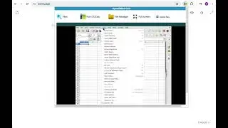 Openoffice Calc Chrome extension