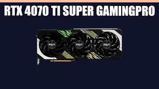 Видеокарта Palit GeForce RTX 4070 Ti SUPER GamingPro