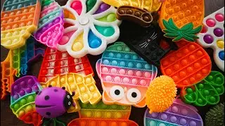 All Rainbow Pop it toys summer edition, Make & Play Slow Fast video