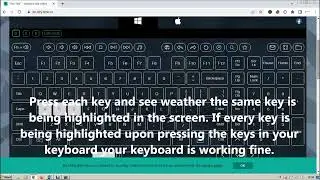 Keyboard keys not working- FIX Part -1