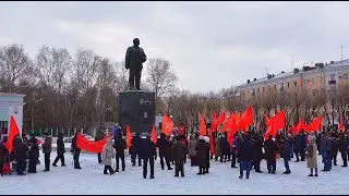 102-летие Октября в Комсомольске-на-Амуре