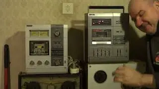 Тестирование кассетного магнитофона КОМЕТА 225.и 225 с СТЕРЕО.