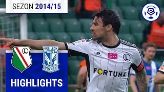 Legia Warszawa - Lech Poznań 1:2 | SKRÓT | Ekstraklasa 2014/15 | 31. Kolejka