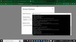 Database Bckup and Restore Odooكيفية أخذ نسخة احتياطية واسترجاعها