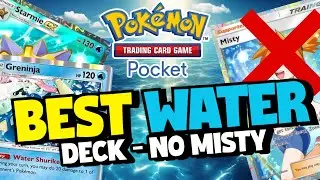 THE BEST WATER DECK HAS NO MISTY! .. Seriously... No Coin Flips - Pokemon TCG Pocket!