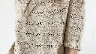 Подбираем узор для джемпера Musling tee