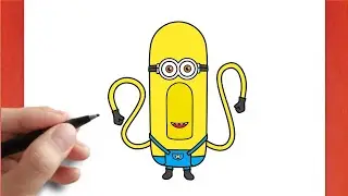 How to Draw DESPICABLE ME 4 MEGA MINION TIM