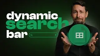 Google Sheets and Excel - A Better Dynamic Search Bar
