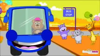 Колеса На Автобусе | Wheels on the bus: Песенки для малышей