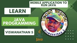 How to Run JAVA in Mobile | Mobile Application to Run JAVA Program | தமிழ்