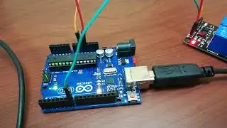 INTERFACING RELAY AND BULB WITH ARDUINO