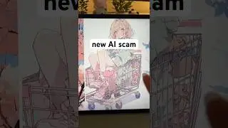 new AI art scam 
