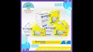 Khẩu trang trẻ em Anyguard 3 lớp cho trẻ dưới 7 tuổi