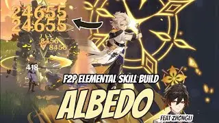 This is how you should build your Albedo Elemental Skill | Genshin Impact