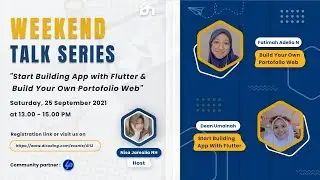 Start Building App with Flutter and Build Your Own Portofolio Web