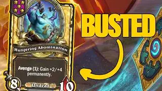 I Can’t Believe An Abomination Carried Us This Hard | Dogdog Hearthstone Battlegrounds