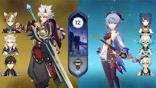 Бездна 4.4 | Итто моно-гео и мелт Коза  | f2p Genshin Impact