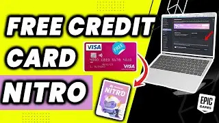 How To Get Free Credit Card For Discord Nitro (EASY 2022)