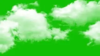 cloud green screen hd