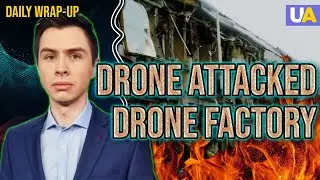 Russian drone production factory was attacked by unknown drone