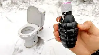 ✅ МОЩНАЯ ПЕТАРДА + УНИТАЗ 🚽🔥 САЛЮТ vs УНИТАЗ 🚽 ВЗРЫВАЮ ПЕТАРДЫ В ТУАЛЕТЕ💣 КОРСАР 16 РАЗОРВАЛ УНИТАЗ