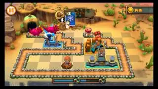 Go Home Dinosaurs! - 2.3 - Walkthrough - 3 steaks! (easy way)