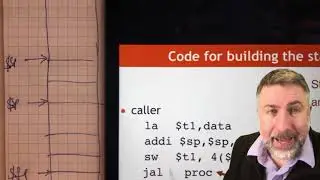 Assembly code to build the stack frame