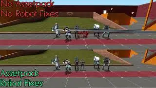 Assetpack vs. no Assetpack - Manned Machines