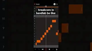 breakcore in bandlab is surprisingly fun 