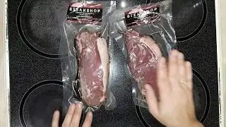 Стейк Стриплойн в духовке (New York Steak) + Очень вкусный Секретный соус
