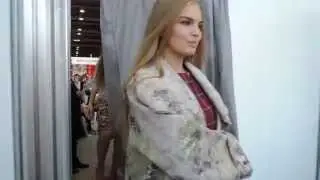 За сценой. Коллекция одежды их шелка и войлока Ирины Садыковой 