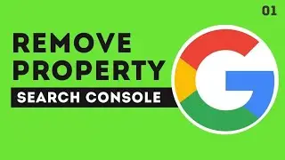 How to remove property from google search console