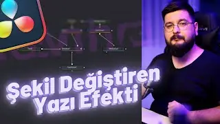 Dönüşen ve değişen yazılar | Davinci Resolve 18 Dersleri