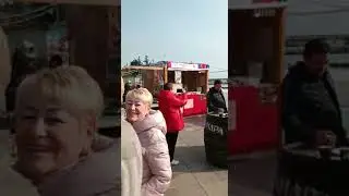Папа блогер! Ялта набережная!