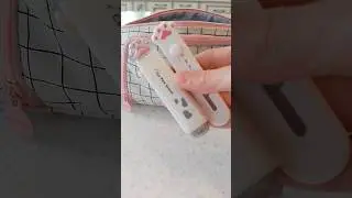 мой школьный пенал💜