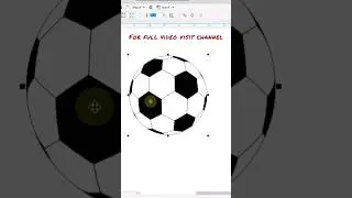 Football logo design in coreldraw | logo design in 