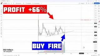 Обучение Трейдингу и Инвестициям по Криптовалюте FIRE +66%