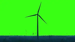 wind turbine | Wind Turbine Green Screen
