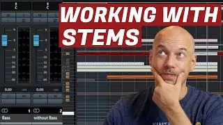 Working with stems in Cubase