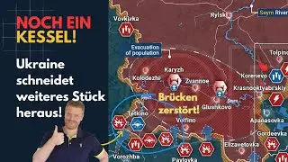 Kursk: Weiterer Kessel, zwei weitere Ortschaften erobert! F-16 abgestürzt! Ukraine Lagebericht (349)