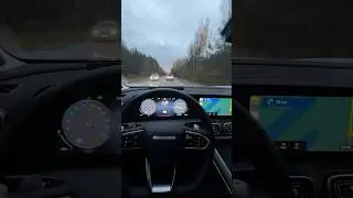 Jaecoo J8, динамика обгона на трассе