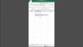 Excel Trick 2023 - Shortcut for Wrap Text 